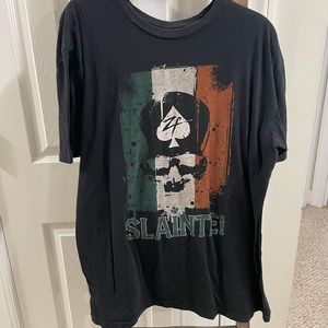 Zero Foxtrot T-Shirt Size XL Black Sláinte!